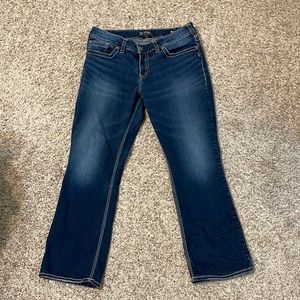 Silver jeans mid rise slim boot cut size 18/29